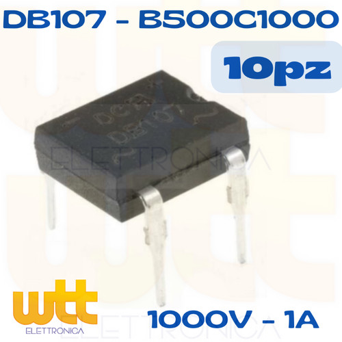 10pz ponte diodi db107 - 10pz,